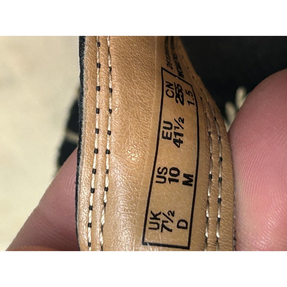 Clarks Artisan Wedge Shoes Womens Size 10 Black Espadrille Slingback Sandals - Picture 3 of 11
